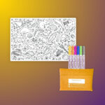 RE-FUN-ABLE Pocket Colouring Set - G'Day