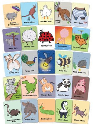 Go Bum (Cheeky Version of Go Fish) - Animals Edition