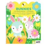 Colouring Book with Stickers Bunnies