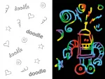 Scratch & Sketch Cool Art Activity Book