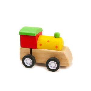 House of Marbles Wind-Up Wooden Clockwork Train Asst (ea)