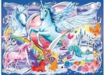 Ravensburger Amazing Unicorns Glitter Puzzle 100 Pc