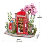 DIY Miniature Blossom Book Booth
