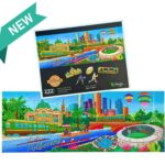 Twigg Puzzles Magnetic Melbourne 222pc Wooden Puzzle