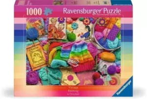 Ravensburger Vintage Knitting & Crochet Puzzle 1000pc