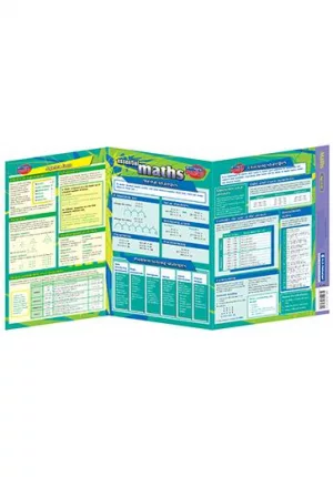 Essentials Math/Num/Algebra Laminated A4 Foldable Chart