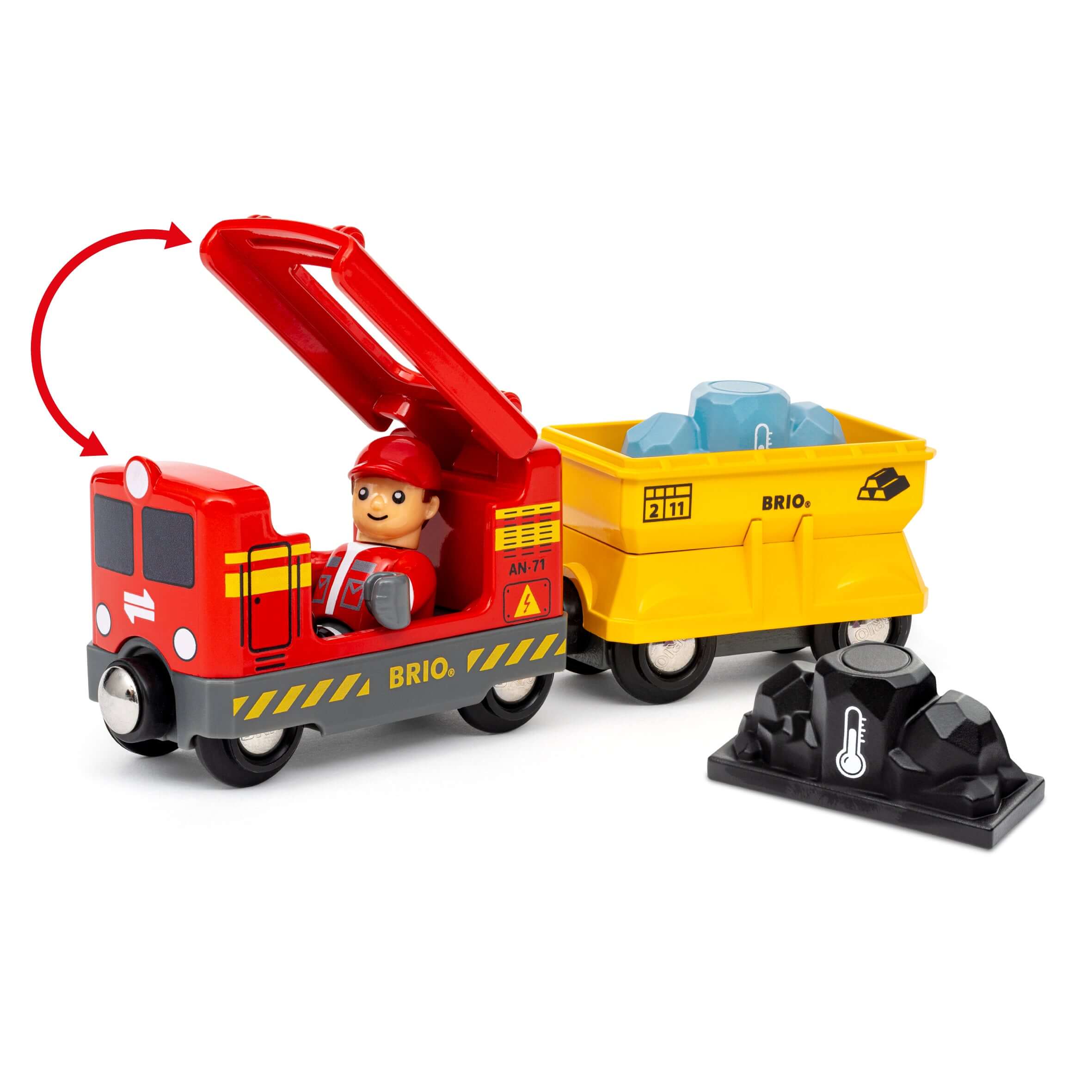 Brio 36133 Gemstone Cargo Train 5 pieces