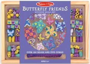 M&D Butterfly Friends Wooden Bead Set