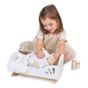 Tenderleaf Sweet Swan Dolly Bed
