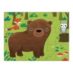 Mudpuppy 4 In A Box Puzzle Set Animals Of The World