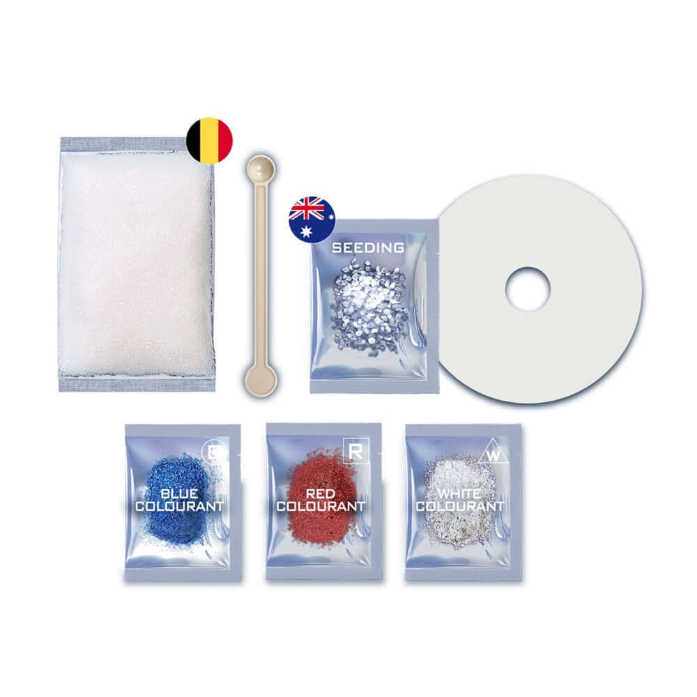 4M Crystal Growing Kit Colour Changing Light Up Display