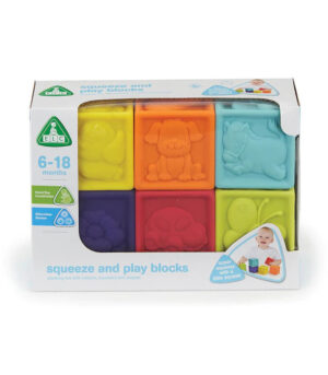 ELC Squeeze and Play Blocks 6pk
