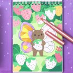 Tiger Tribe Shimmer Colouring Set Little Fairy Land