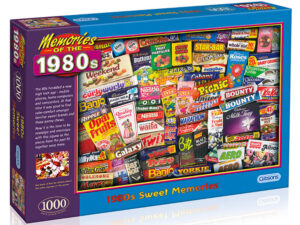 Gibsons 1980s Sweet Memories Puzzle 1000pc