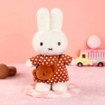 Miffy Polka Dot Dress with Boris Bag Plush 24cm