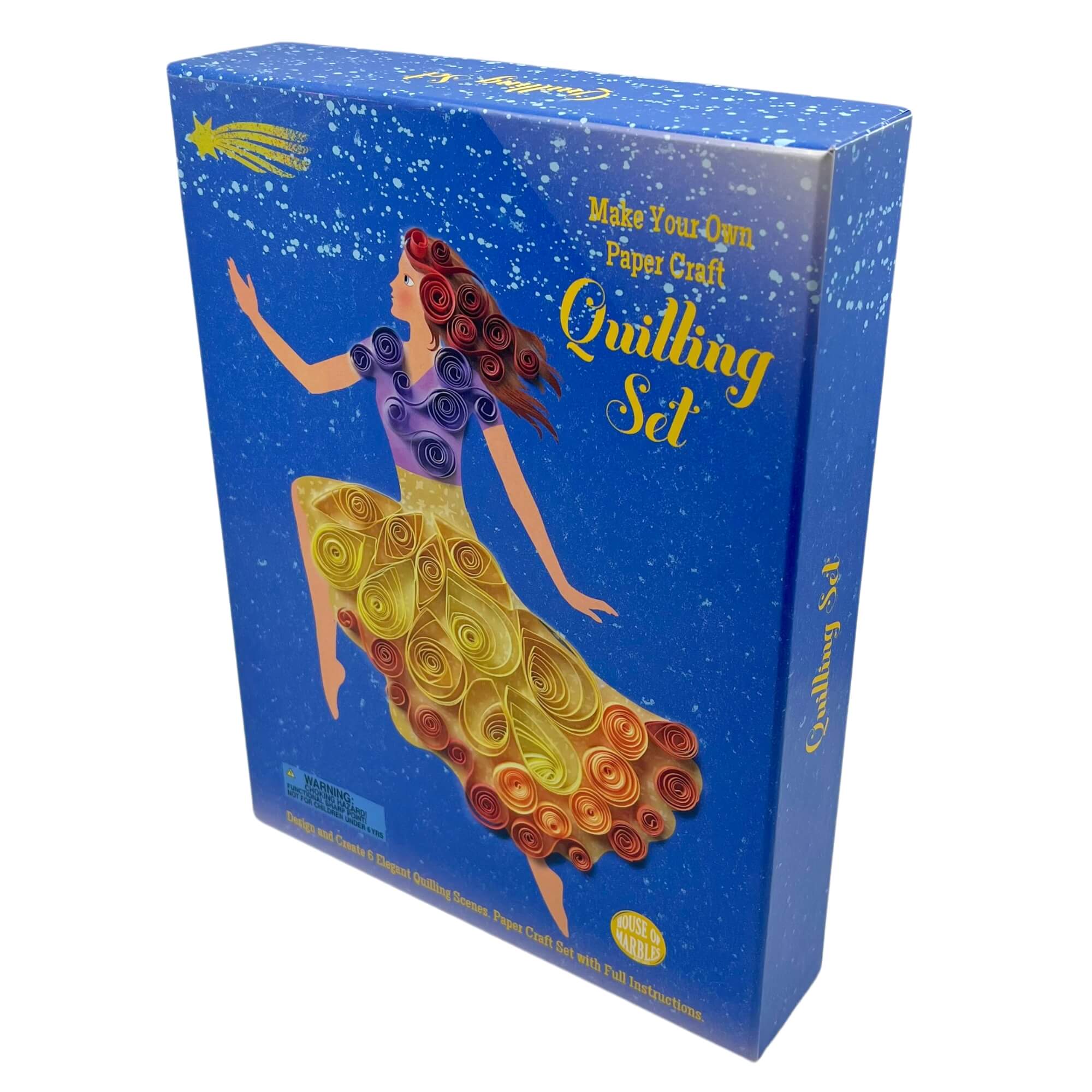 Make Your Own Paper Craft Quilling Art Set - Women