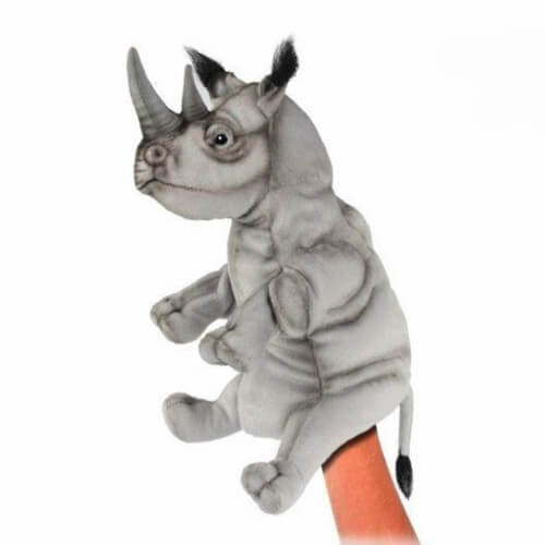 Hansa Rhino Puppet 30cm