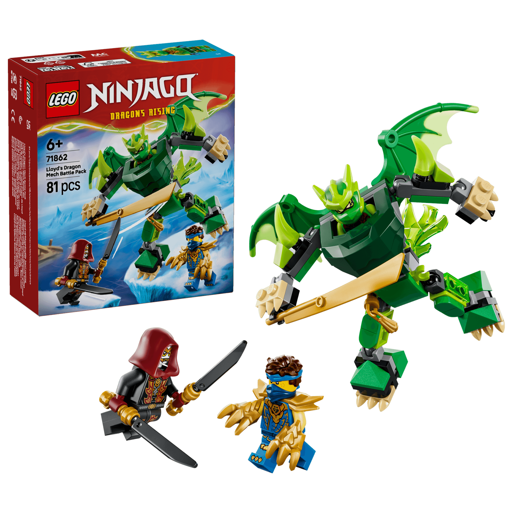 LEGO Ninjago 71862 Lloyds Dragon Mech Battle Pack LEGO Ninjago 71862 Lloyds Dragon Mech Battle Pack