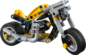 LEGO Technic 42225 Yellow Motorcycle