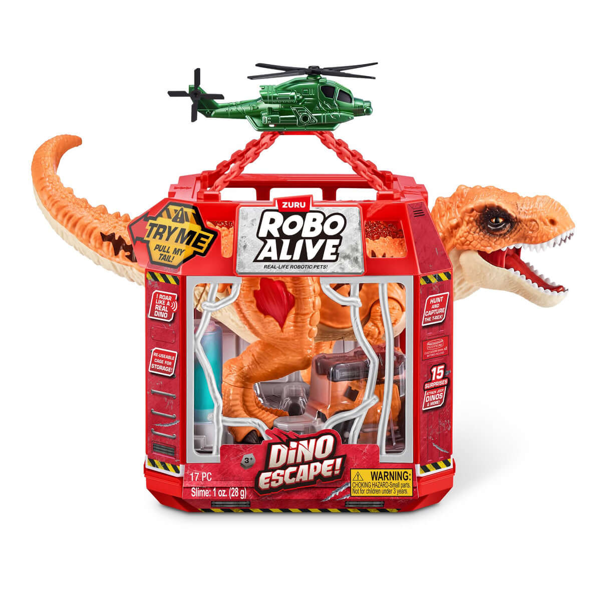 ZURU Robo Alive Dino Escape Playset