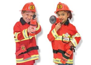 M&D Fire Chief Play Costume Set