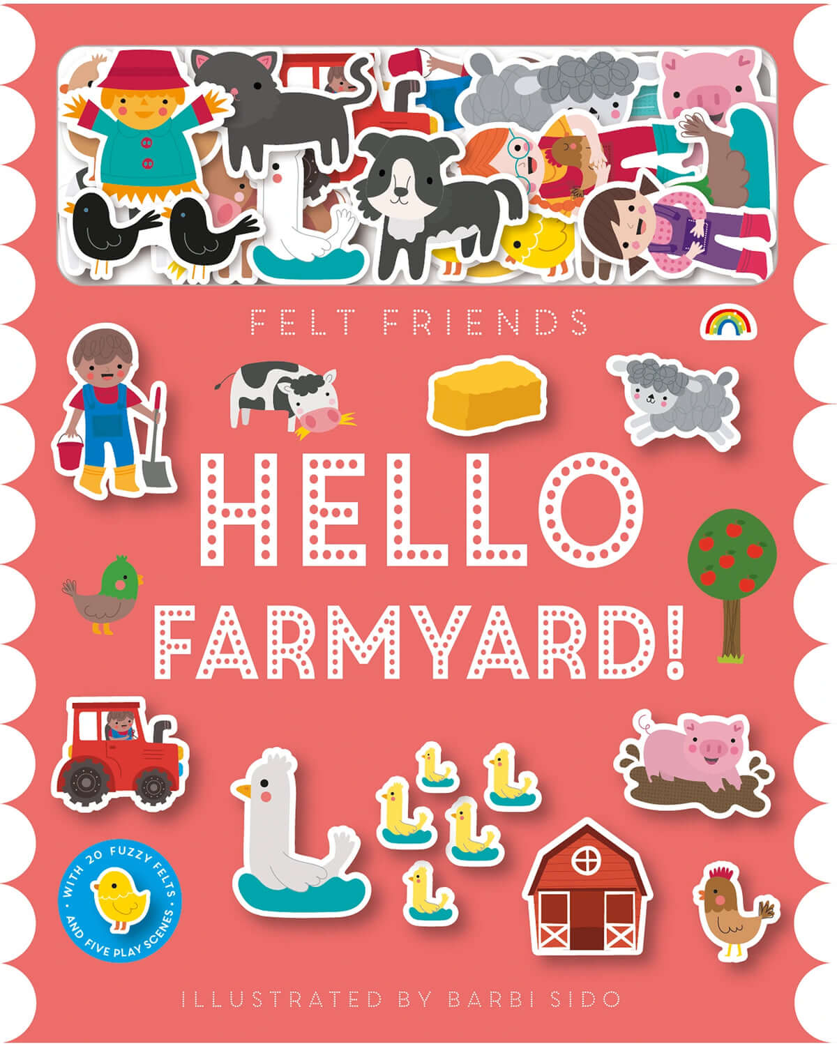 Felt Friends Hello Farmyard! Felt Book