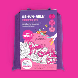 RE-FUN-ABLE Colouring Set Our World