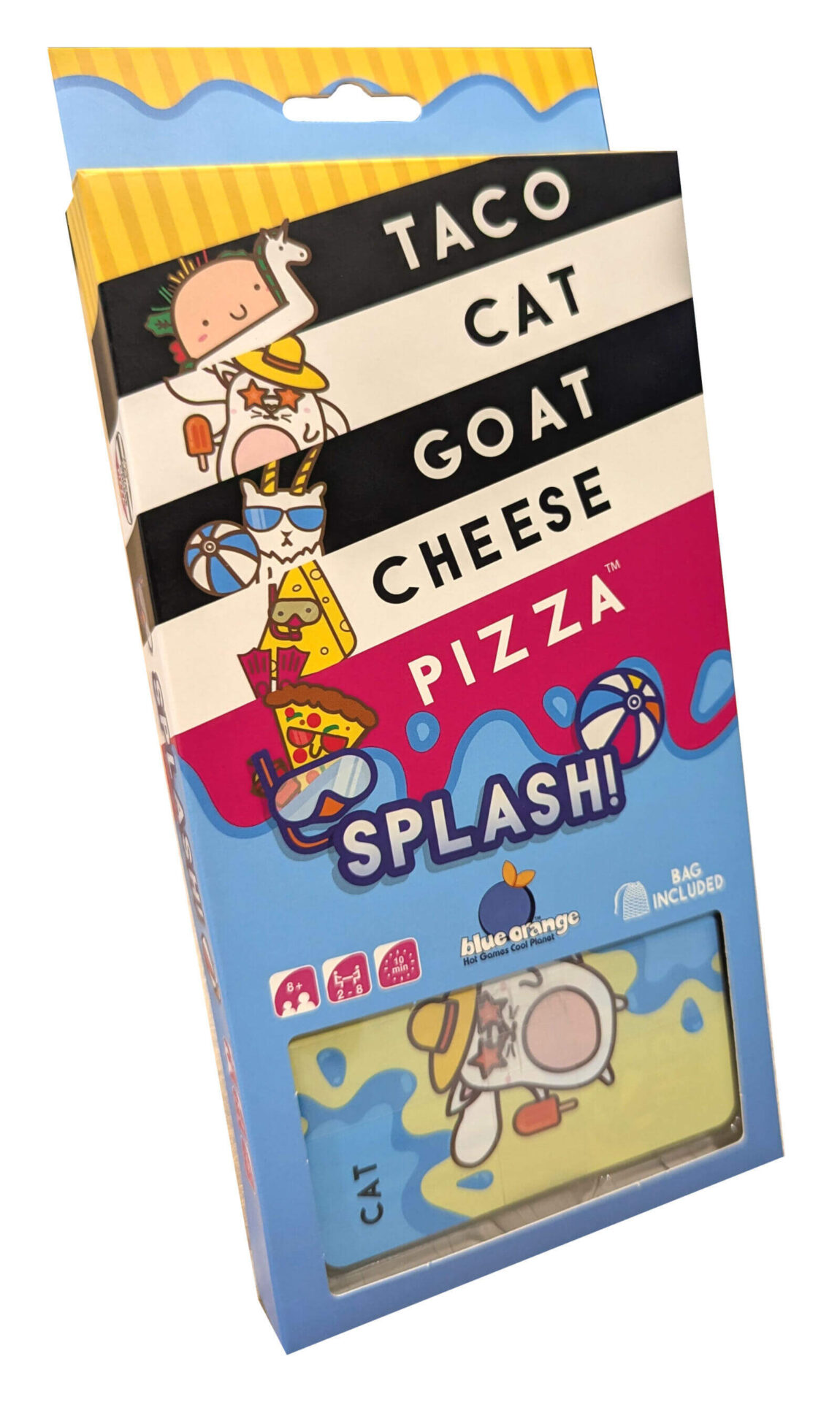 Taco Cat Goat Cheese Pizza Splash!