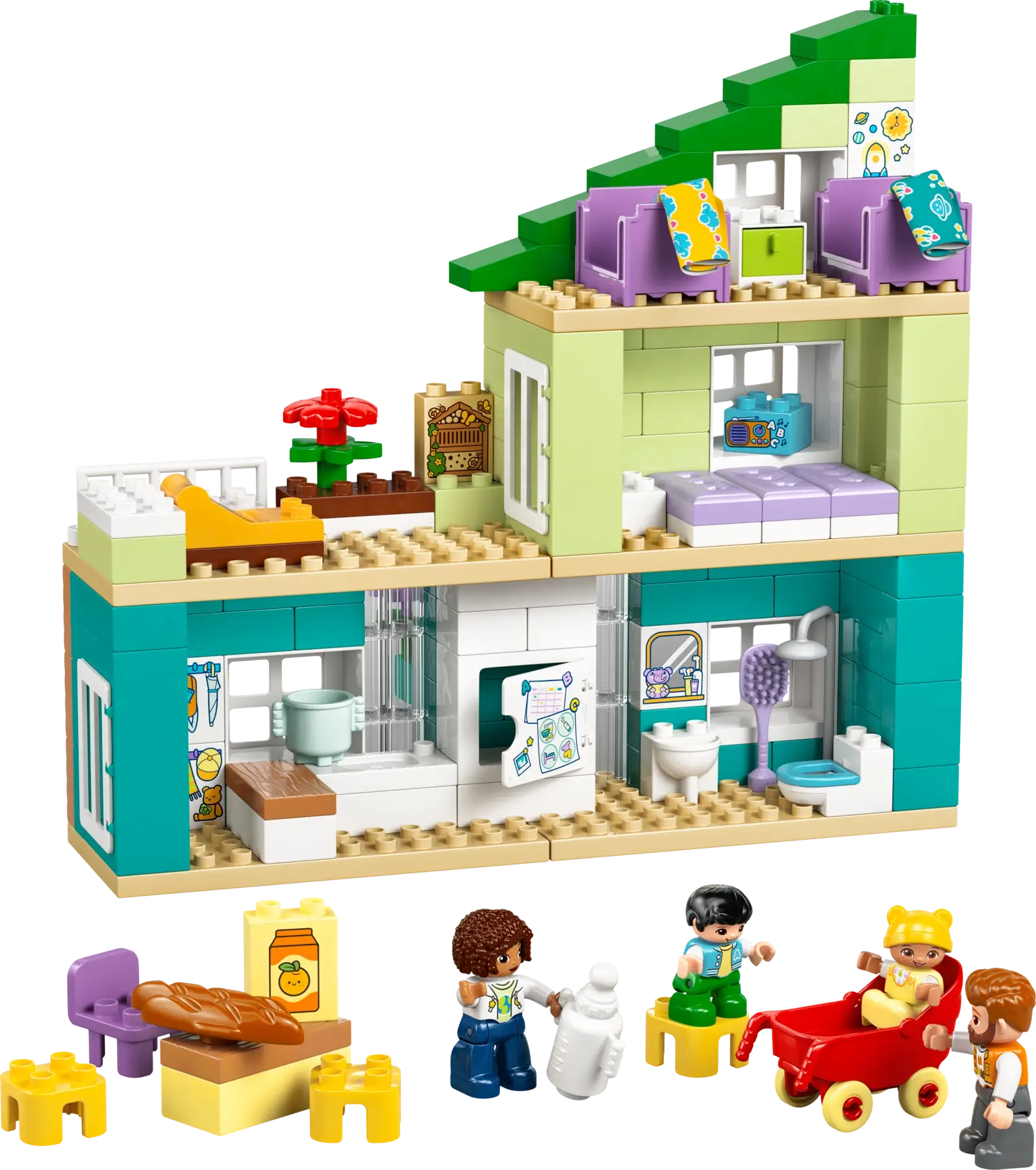 Lego Duplo 10470 3in1 Modern Family House with Figures