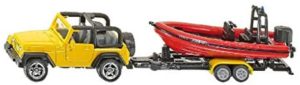 Siku 1658 Jeep with Boat