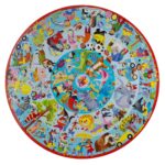EeBoo Round Puzzle Good Deeds 36pc