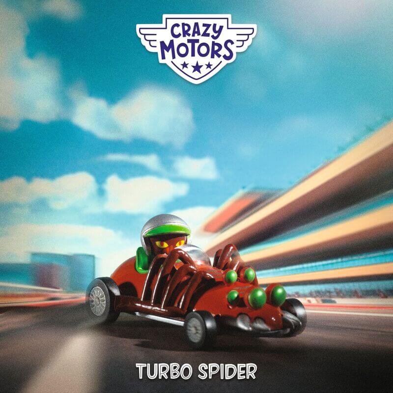 Djeco DJ5489 Crazy Motors Turbo Spider
