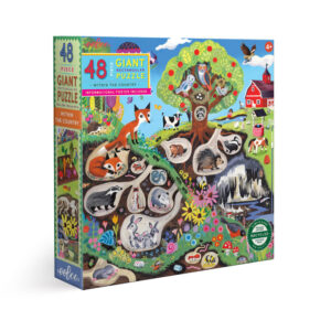 Eeboo Within Country 48pc Floor Puzzle