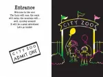 Scratch & Sketch At The Zoo Book Trace-Along