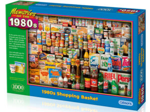 Gibsons 1980s Shopping Basket Puzzle 1000pc