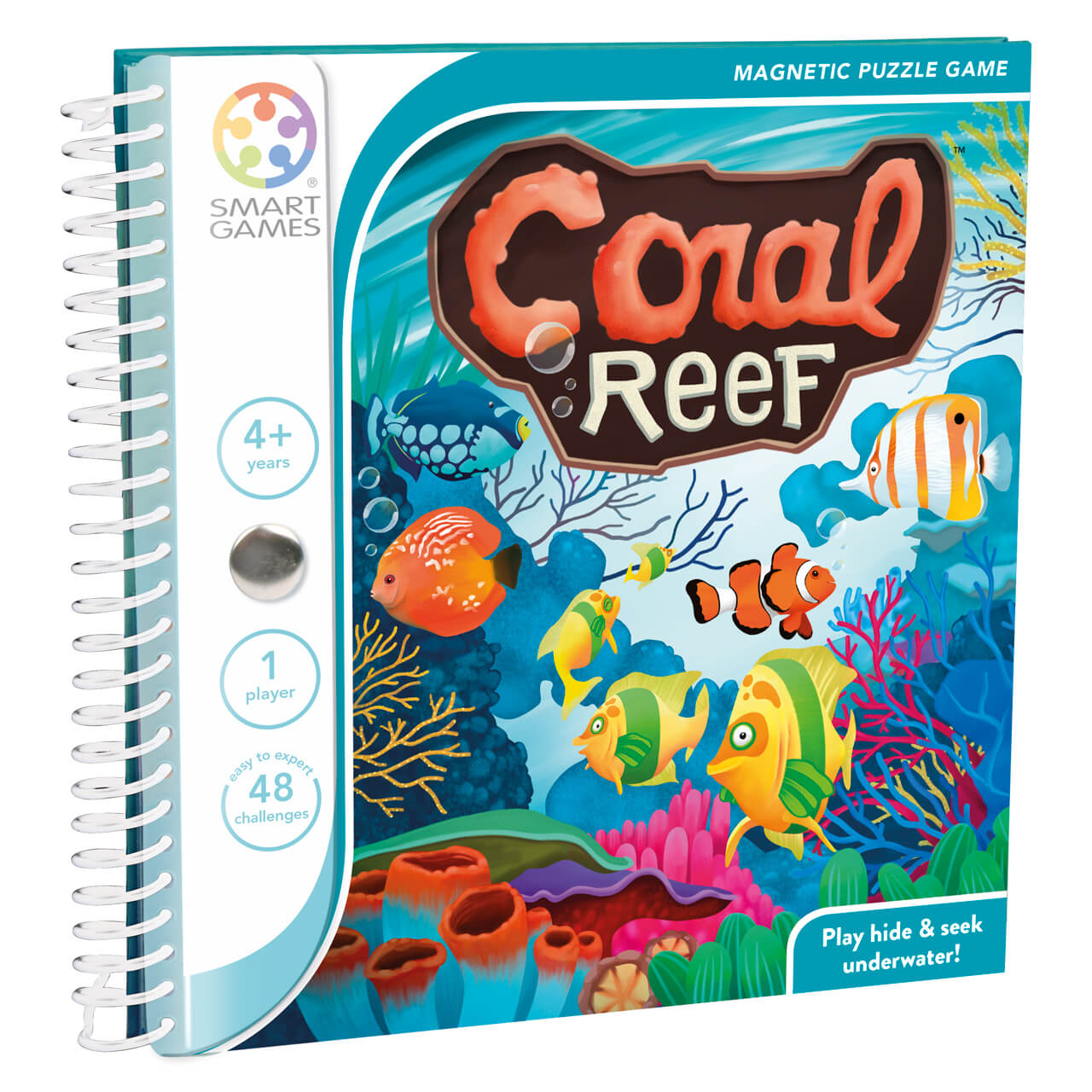 Smart Games Coral Reef Magnetic Puzzle Game Smart Games Coral Reef Magnetic Puzzle Game