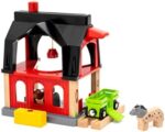 BRIO 36012 Animal Barn 6 Pieces