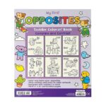 Ooly Colour-in Book Toddler - Opposites