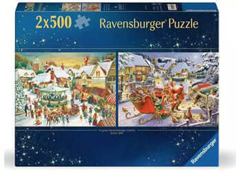 Ravensberger Christmas Collection No 1 - 2 x 500pc Ravensberger Christmas Collection No 1 - 2 x 500pc