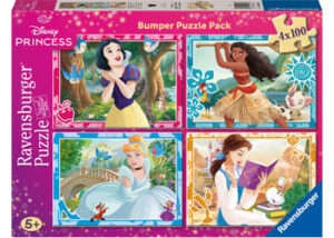 Ravensburger Disney Princess Puzzle 4x100pc