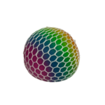 Rainbow Super Size Squeeze Ball 100mm