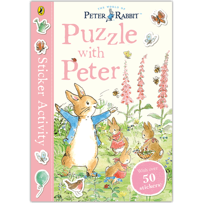 Peter Rabbit Sticker Activity: Puzzle With Peter