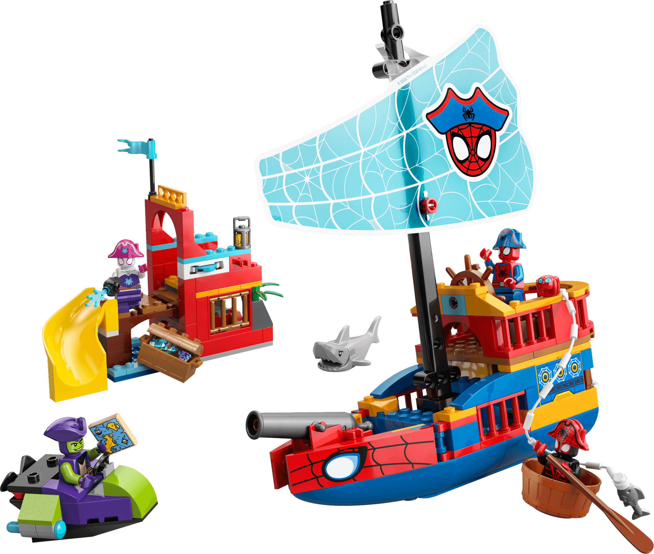 LEGO Marvel 11208 Team Spidey Pirate Ship