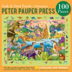Peter Pauper Press Seek & Find Dinosaurs 100pc Puzzle