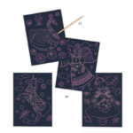Djeco DJ9715 Wonderful World Scratch Cards