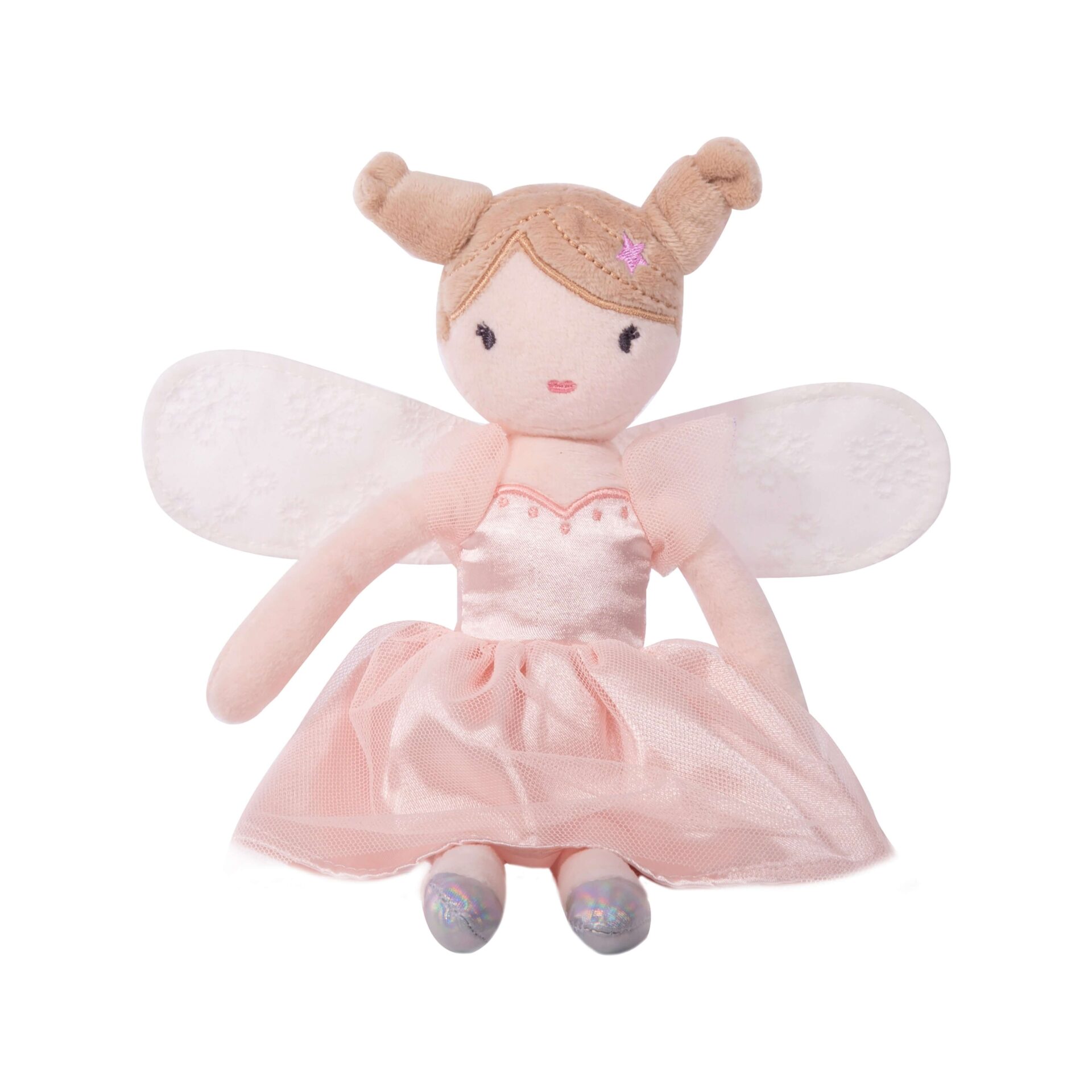 Clara & Friends Ella-Rose Plush Doll Pink 28cm Clara & Friends Ella-Rose Plush Doll Pink 28cm