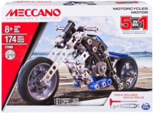 Meccano 5 Multi Model Set - Motorcycles
