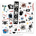 Djeco DJ9584 Pirate Tattoos