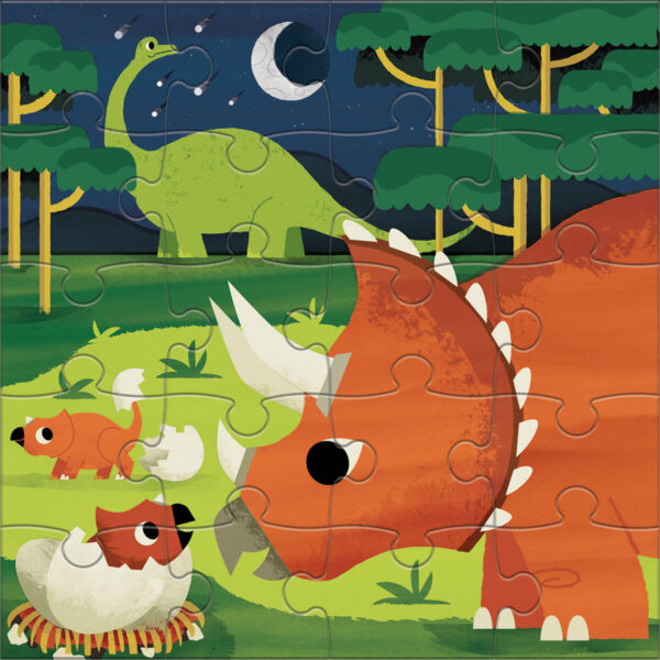 Mudpuppy Magnetic Puzzles Dinosaurs