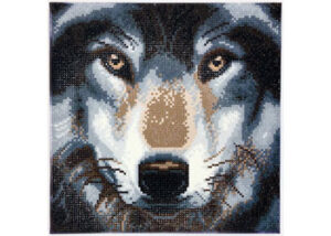 Crystal Art Wolf Kit